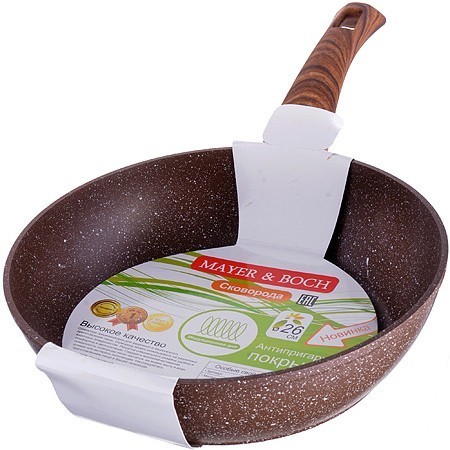 Сотейник 24 см мрамор/крошка АП Mayer&Boch (28537)