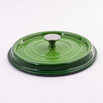 Кастрюля чугун 3,6 л эмаль/покрытие зелёная Mayer&Boch (40631)