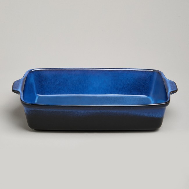 Форма для запекания reactive blue 32*18*7 см 2000 мл Agness (780-130)
