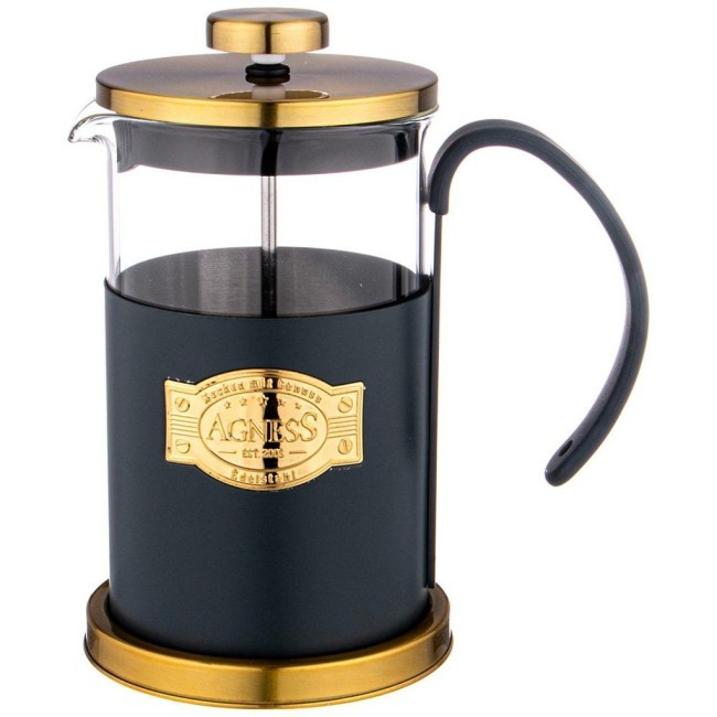 Френч-пресс agness "тюдор" 600 мл Agness (894-103) Френч-пресс agness "тюдор" 600 мл Agness (894-103)