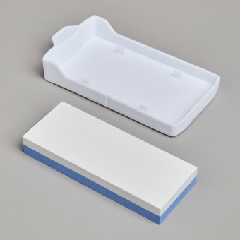 Подставка для ножей agness с точильным камнем 13,6*14,6*23 см Agness (907-320)