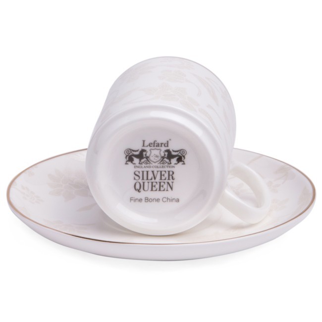 Кофейный набор lefard "снежная королева" на 4 пер. 8 пр. 120 мл Lefard (440-305)