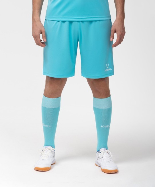 Шорты игровые JOGEL CAMP Classic Shorts, бирюзовый/белый (702599)