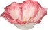 Салатник "цветок" розовый 33*33 см. высота=13 см. Annaluma (628-539)
