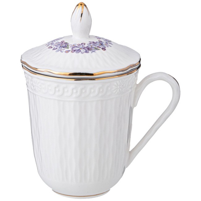 Кружка заварочная lefard "lilac" с крышкой и ситом 350 мл Lefard (760-798)