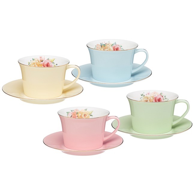 Кофейный набор lefard "времена года" на 4 пер. 8 пр. 180 мл микс Lefard (760-680)