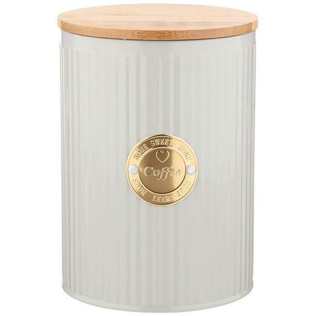 Емкость для сыпучих продуктов agness "majesty" "кофе" 1,3 л диаметр=11 см высота=15 см Agness (790-208)