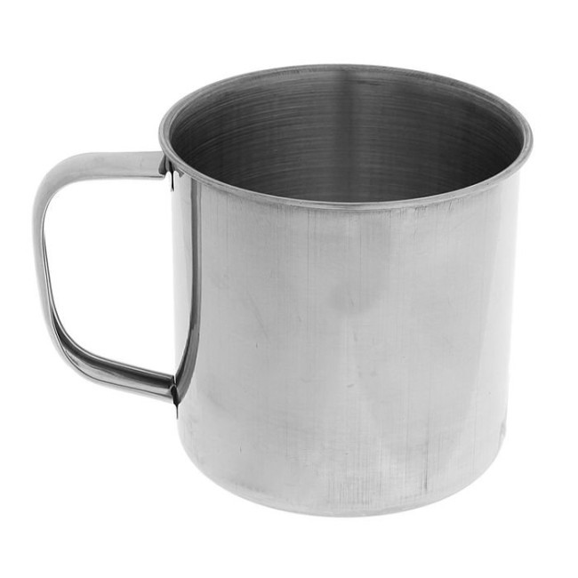 Кружка нержавейка СЛЕДОПЫТ d9см, 450мл PF-CWS-P37 (54864)