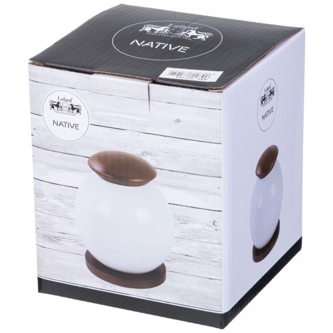 Банка с дерев. крышкой lefard "native" 11*13 см 600 мл на дерев. подставке Lefard (587-204) Банка с дерев. крышкой lefard "native" 11*13 см 600 мл на дерев. подставке Lefard (587-204)