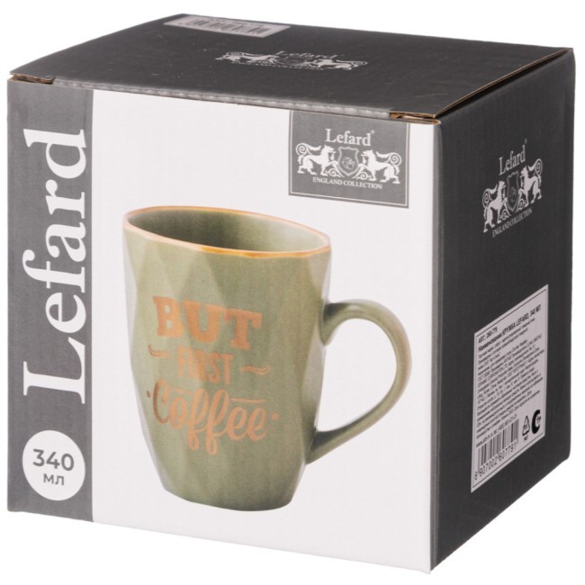 Кружка lefard, 340 мл 12*8,6*10,3см Lefard (260-779)