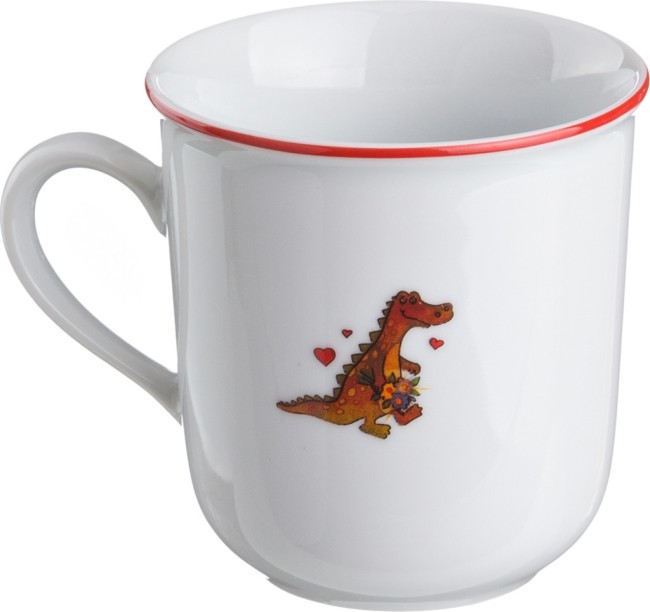 Набор посуды на 1 персону 3 пр."зверята":кружка 250 мл.+блюдце+тарелка диаметр=18/21 см. (кор=1набор Cesky Porcelan (D-606-672) Набор посуды на 1 персону 3 пр."зверята":кружка 250 мл.+блюдце+тарелка диаметр=18/21 см. (кор=1набор Cesky Porcelan (D-606-672)