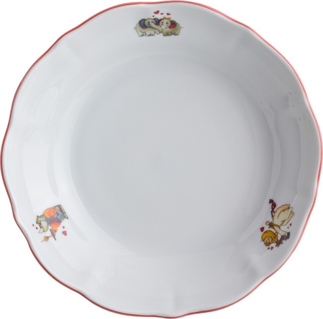 Набор посуды на 1 персону 3 пр."зверята":кружка 250 мл.+блюдце+тарелка диаметр=18/21 см. (кор=1набор Cesky Porcelan (D-606-672) Набор посуды на 1 персону 3 пр."зверята":кружка 250 мл.+блюдце+тарелка диаметр=18/21 см. (кор=1набор Cesky Porcelan (D-606-672)