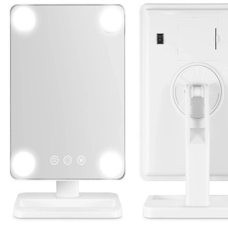 Зеркало для нанесения макияжа с подсветкой 3 режима Mayer&Boch (12231) Зеркало для нанесения макияжа с подсветкой 3 режима Mayer&Boch (12231)