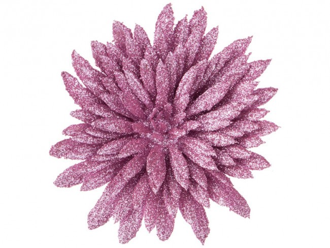 Изделие декоративное "астра" на клипсе. розовый диаметр=8 см. Lefard (241-2483)