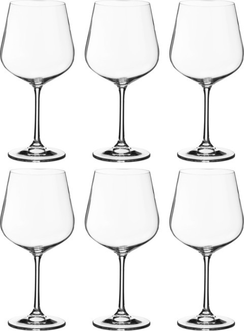 Набор бокалов для вина из 6 шт. "dora/strix" 600 мл высота=22 см Crystal Bohemia (669-193) Набор бокалов для вина из 6 шт. "dora/strix" 600 мл высота=22 см Crystal Bohemia (669-193)