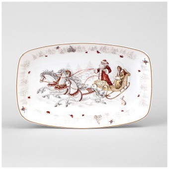 Блюдо lefard "морозко" прямоуг. 25х16х3 см Lefard (85-2046)