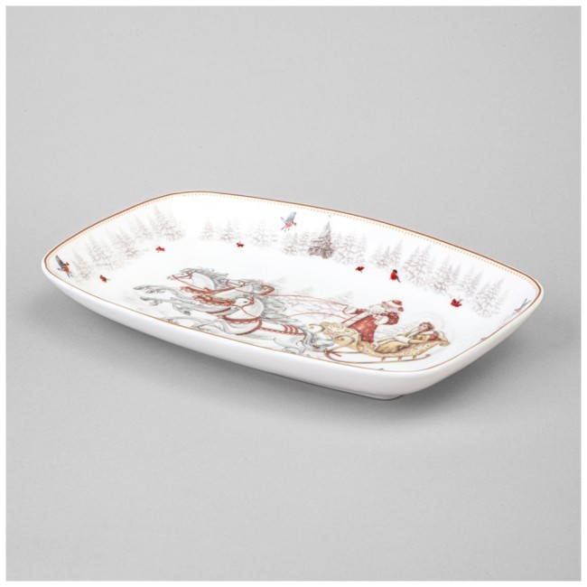 Блюдо lefard "морозко" прямоуг. 25х16х3 см Lefard (85-2046)