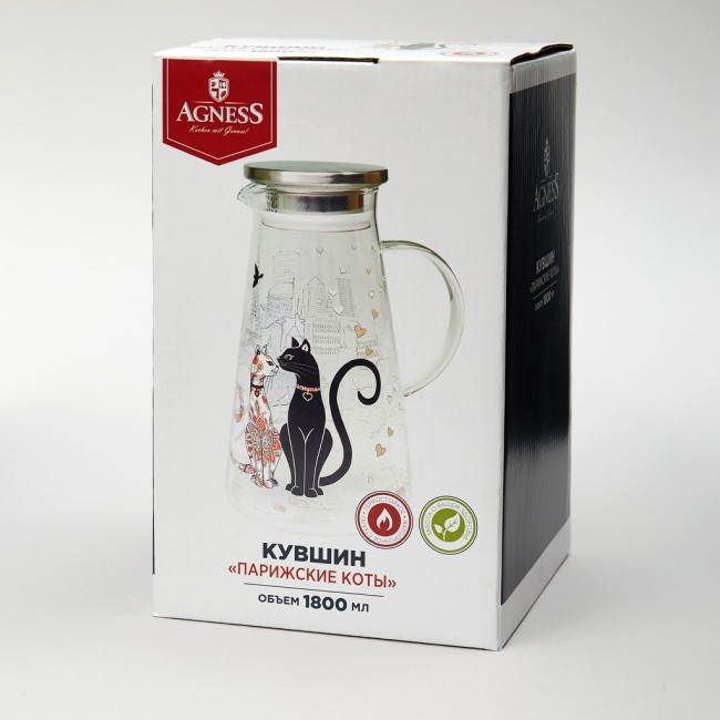 Кувшин "парижские коты" 1800 мл Lefard (887-282)