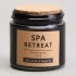Свеча ароматизированная в стакане "spa retreat" black amber&cinger lily 7,3*7,4 см мал.= 12шт. Lefard (605-108)