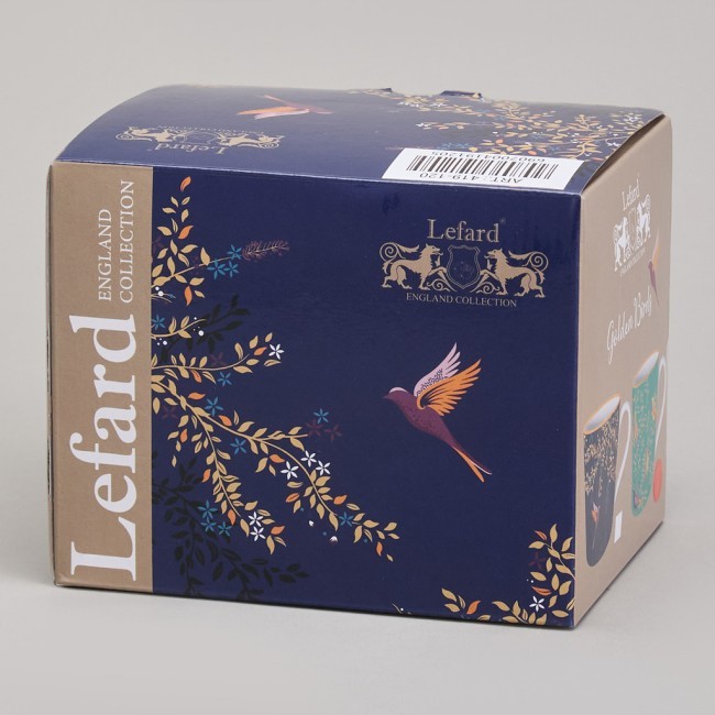 Кружка lefard "golden birds" 380 мл Lefard (419-120) Кружка lefard "golden birds" 380 мл Lefard (419-120)