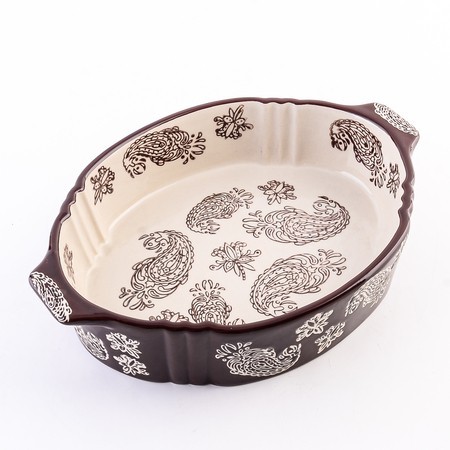 Форма для запекания 700 мл керамика LR (60356)