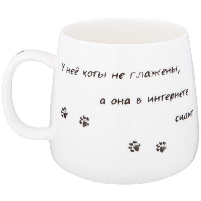 Кружка lefard "бери кота" 400 мл Lefard (85-1942)