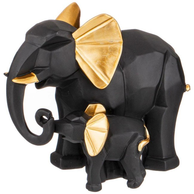 Статуэтка "два слона" 21*15*20 см. серия "оригами" Lefard (146-1637)