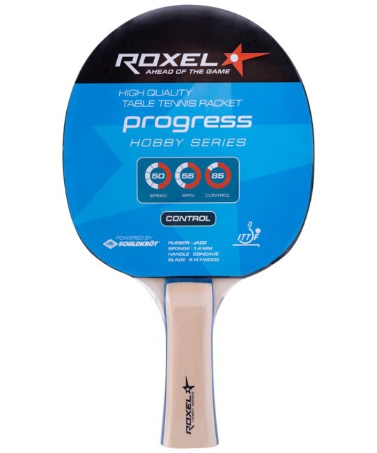 Ракетка для настольного тенниса Roxel Hobby Progress, коническая (610637)
