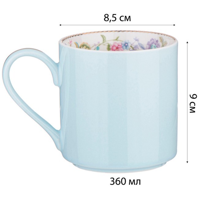 Кружка lefard "blossom" 360 мл Lefard (165-540)