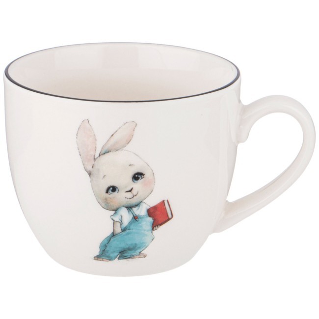 Набор посуды lefard мой зайчик, 3 пр.: салатник 470мл, тарелка 20см, кружка 220мл Lefard (260-685)