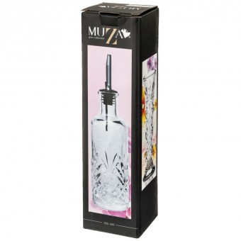 Бутылка для масла/уксуса 220 мл. 6*6 см. высота=17.5 см. коллекция "muza" Lefard (355-295)