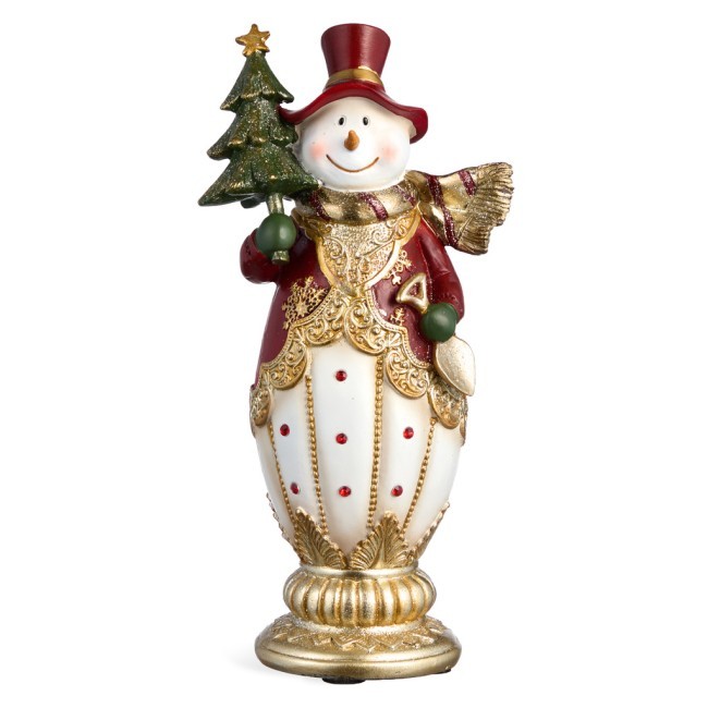 Фигурка "снеговик" 10,5*8*23 см Lefard (79-267) Фигурка "снеговик" 10,5*8*23 см Lefard (79-267)