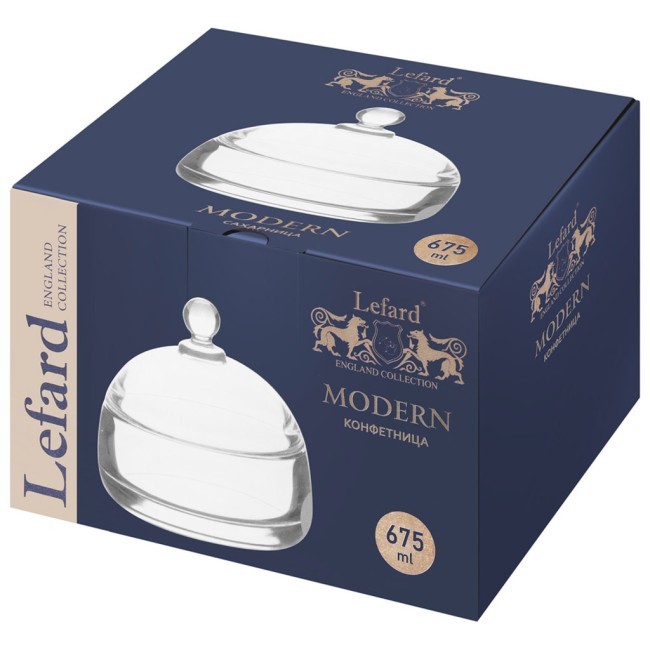 Конфетница "modern", 675 мл/15,5*15,5 см Lefard (345-508) Конфетница "modern", 675 мл/15,5*15,5 см Lefard (345-508)