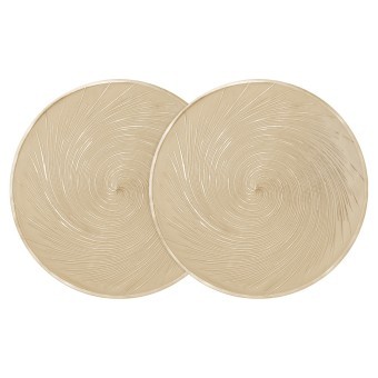 Набор подстановочных салфеток из 2 шт., диаметр 38 см Lefard (771-158)