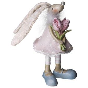 Фигурка декоративная кролик 9*9*28 см Lefard (125-311)