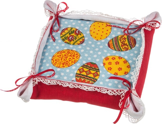 Сухарница 36*36см с напероном 100*100см "пасхальный цыплёнок", лен /хб 50/50% с вышивкой/голубой SANTALINO (850-536-2) Сухарница 36*36см с напероном 100*100см "пасхальный цыплёнок", лен /хб 50/50% с вышивкой/голубой SANTALINO (850-536-2)