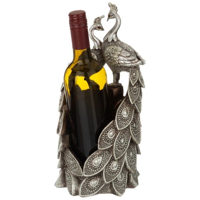 Подставка декоративная под бутылку "павлины" 16,5*16,3*32,2 см Lefard (146-1760) Подставка декоративная под бутылку "павлины" 16,5*16,3*32,2 см Lefard (146-1760)