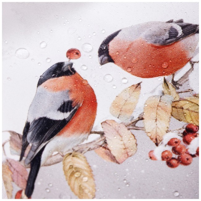 Скатерть круглая "лесная сказка .снегири" 190см , серый ,100% хлопок ,твил с пропиткой Lefard (850-744-22) Скатерть круглая "лесная сказка .снегири" 190см , серый ,100% хлопок ,твил с пропиткой Lefard (850-744-22)