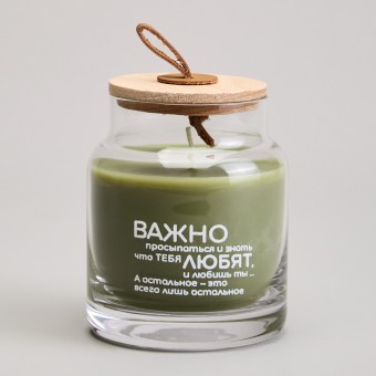 Свеча в баночке "nature" urban bamboo 8,5*10 см мал.= 6шт. Lefard (605-112)