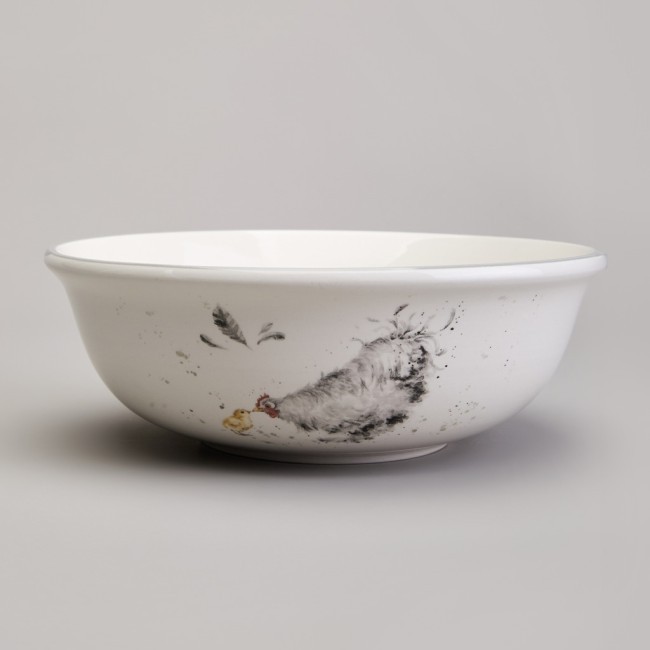 Салатник lefard "funny hens" 21,5*7,5 см 1200 мл Lefard (358-2306)