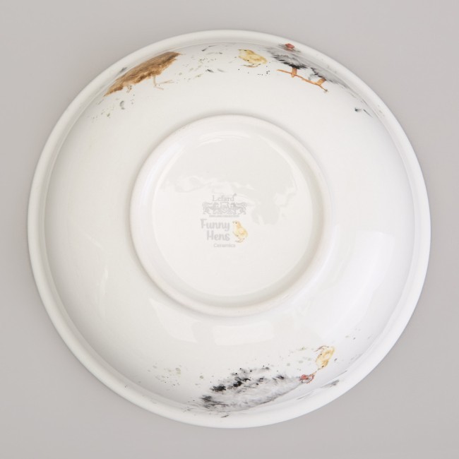 Салатник lefard "funny hens" 21,5*7,5 см 1200 мл Lefard (358-2306)