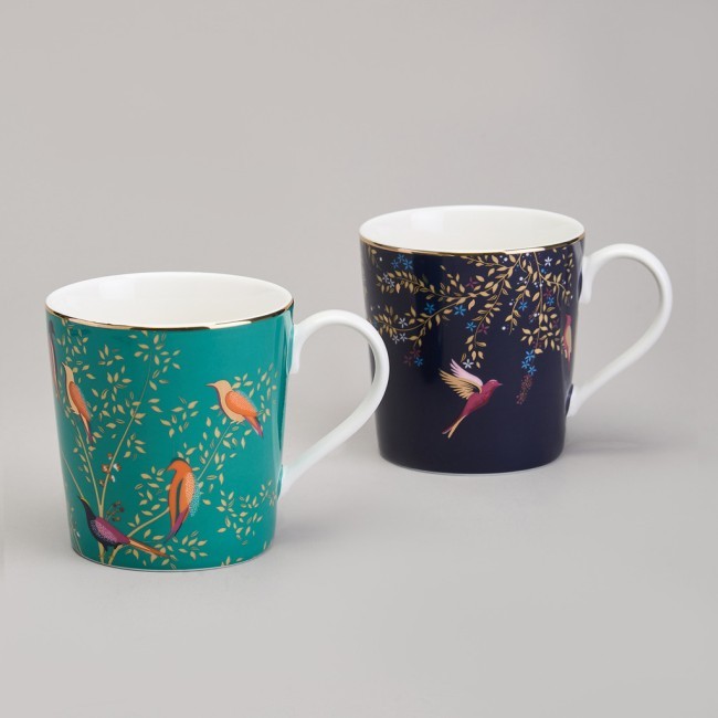 Набор кружек  lefard "golden birds" 2 шт. 380 мл Lefard (419-124) Набор кружек  lefard "golden birds" 2 шт. 380 мл Lefard (419-124)