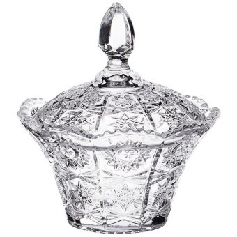 Конфетница "muza crystal" 12*12*13,5 см. Lefard (695-021)