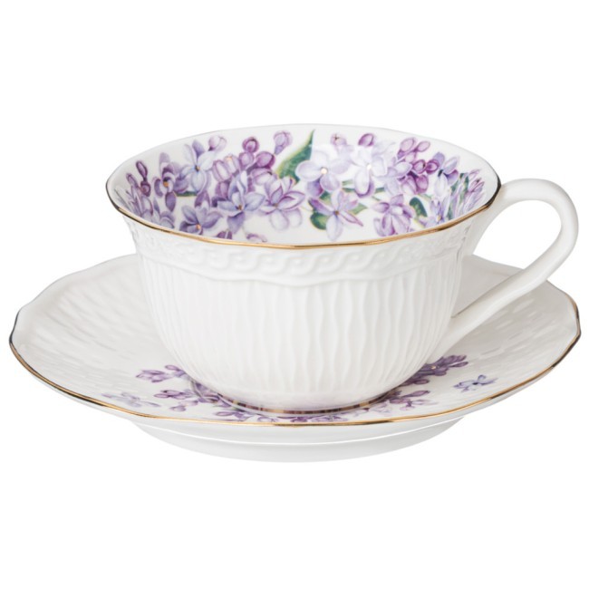 Чайный набор lefard "lilac"  на 6 пер. 12 пр. 250 мл Lefard (760-756)