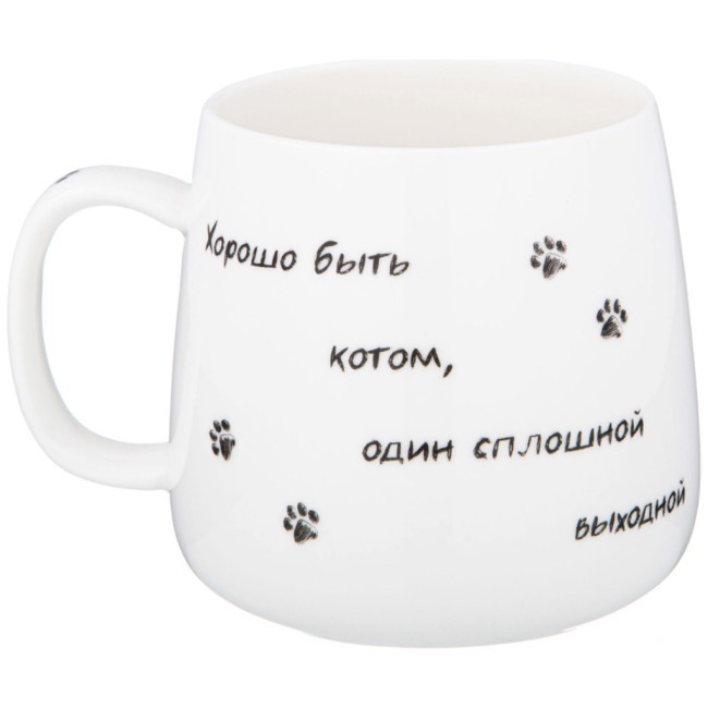 Кружка lefard "бери кота" 400 мл Lefard (85-1943)