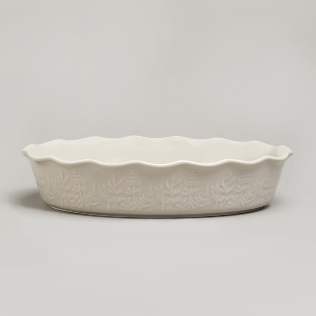 Форма для запекания овальная beige 33*23,5*7 см 1900 мл Agness (780-125)