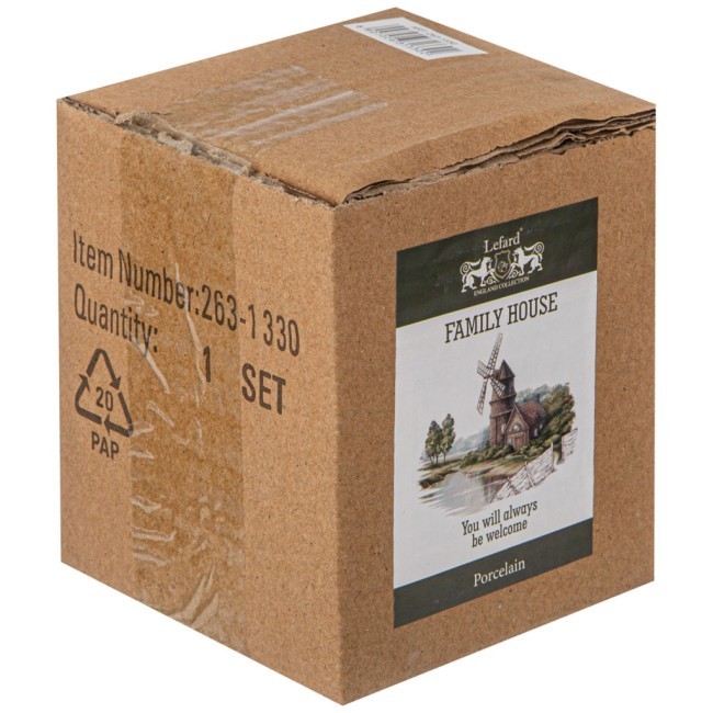 Банка lefard "family house" 500 мл 14 см Lefard (263-1330)