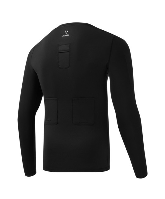 Футболка компрессионная с длинным рукавом судейская JOGEL PerFormDRY Referee Baselayer Tee LS, черный (2113857) Футболка компрессионная с длинным рукавом судейская JOGEL PerFormDRY Referee Baselayer Tee LS, черный (2113857)