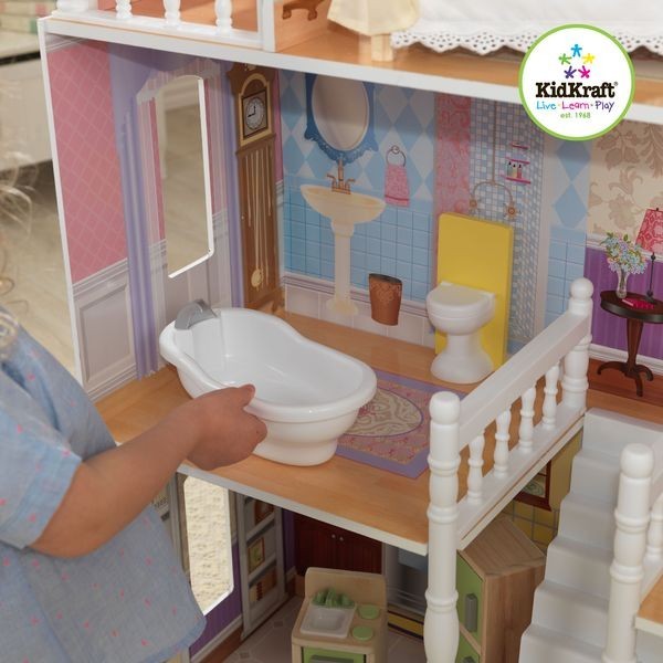 Деревянный кукольный домик "Саванна", с мебелью 14 предметов в наборе, для кукол 30 см (65023_KE) Деревянный кукольный домик "Саванна", с мебелью 14 предметов в наборе, для кукол 30 см (65023_KE)