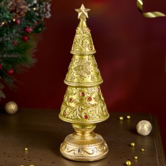 Фигурка "елка" 10*10*26 см Lefard (79-268)